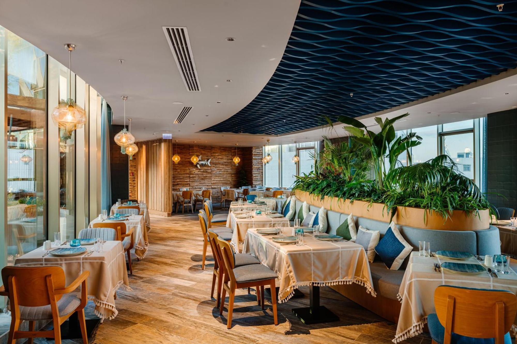 Concorde Tower Hotel & Casino Nicosia Luaran gambar The interior of the restaurant